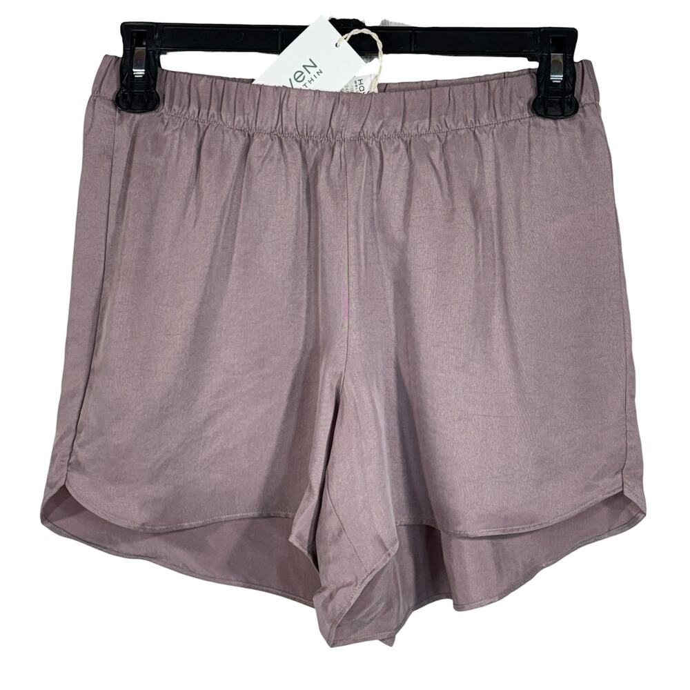 Haven Well Within X-Small Natural Luxe Pajama Lounge Shorts Pull-On Soft Hi-Rise